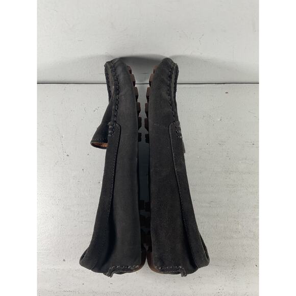 Coach Black Leather Casual Driver Loafers Women's Size 7.5B Preowned - Picture 5 of 9